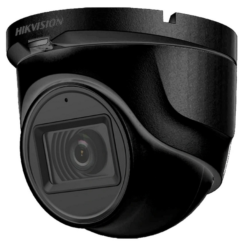 5 Мп HDTVI відеокамера Hikvision DS-2CE76H0T-ITMFS (Black)(AVINET) (2.8мм) з мікрофоном